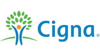 Cigna logo - a tree that has a human shape for a tunk